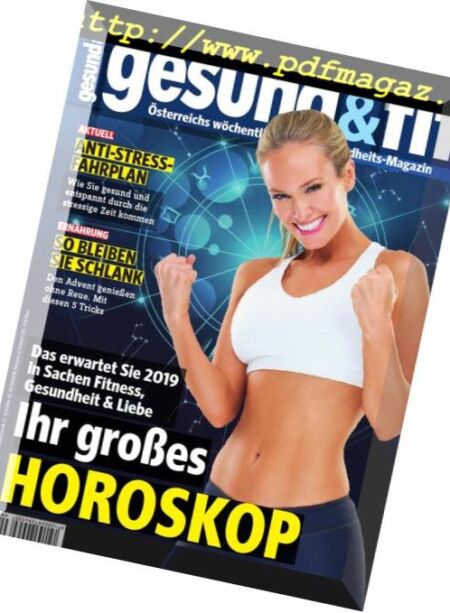 Gesund & Fit – 3 Dezember 2018 Cover