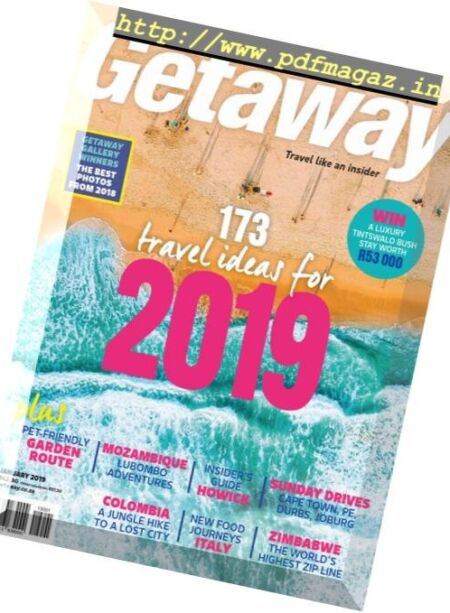 Getaway – January 2019 Cover