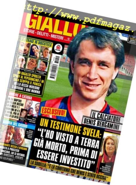 Giallo – 19 Dicembre 2018 Cover