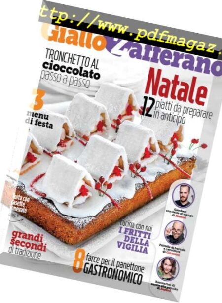 Giallo Zafferano – Dicembre 2018 Cover