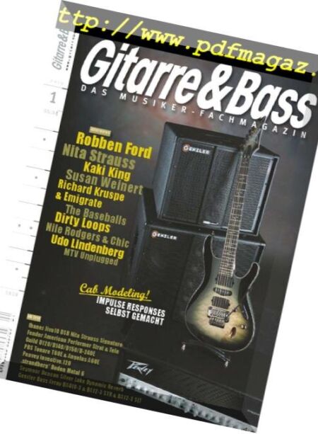Gitarre & Bass – Dezember 2018 Cover