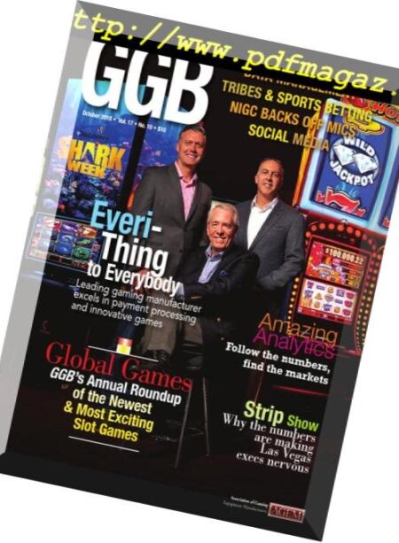 Global Gaming Business – October 2018 Cover