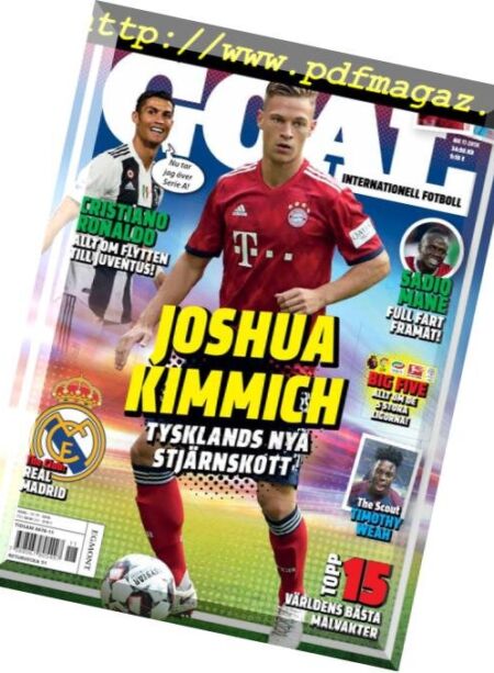 Goal – november 2018 Cover