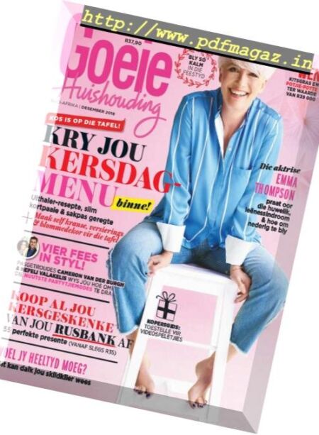 Goeie Huishouding – Desember 2018 Cover