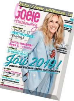 Goeie Huishouding – Januarie 2019