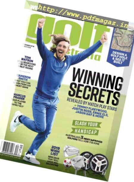 Golf Australia – December 2018 Cover