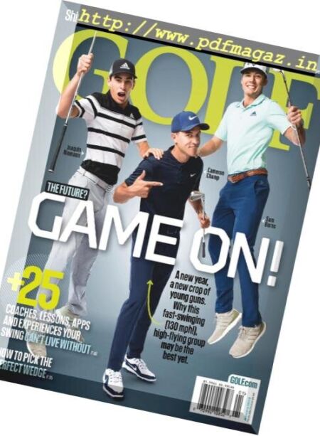 Golf Magazine USA – January 2019 Cover