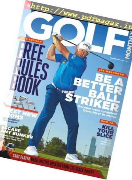 Golf Monthly UK – December 2018 Cover