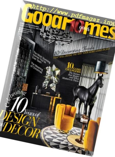 GoodHomes India – December 2018 Cover