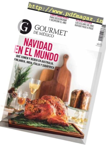 Gourmet de Mexico – diciembre 2018 Cover