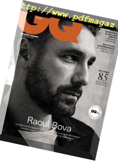GQ Italia – Dicembre 2018 Cover