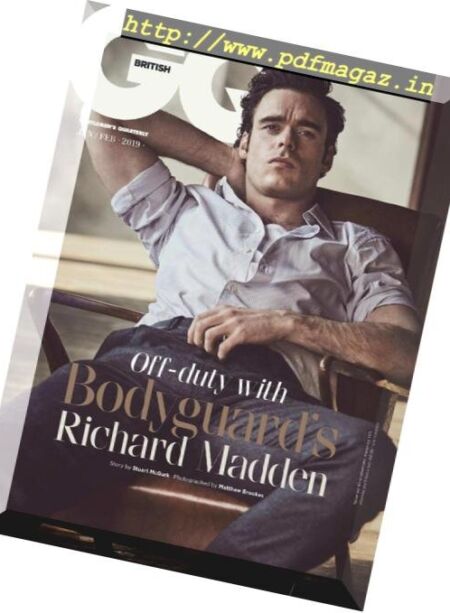 GQ UK – January 2019 Cover