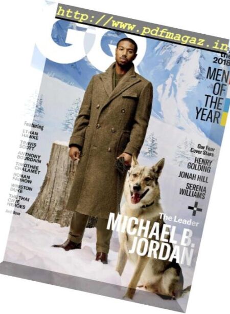 GQ USA – December 2018 Cover