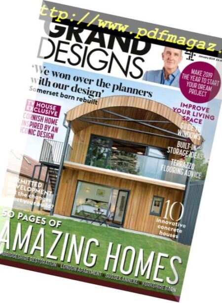 Grand Designs UK – January 2019 Cover