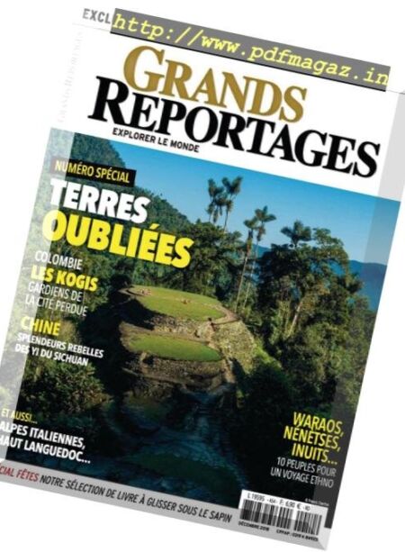 Grands Reportages – Decembre 2018 Cover