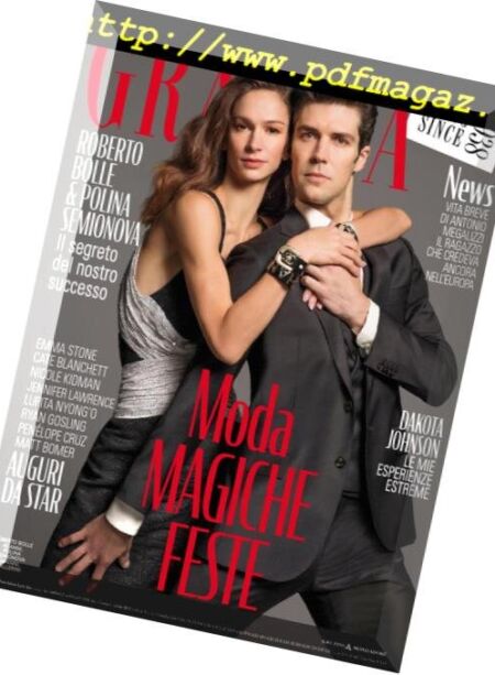 Grazia Italia – 20 dicembre 2018 Cover