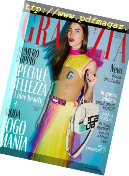 Grazia Italia – 25 Ottobre 2018 Cover