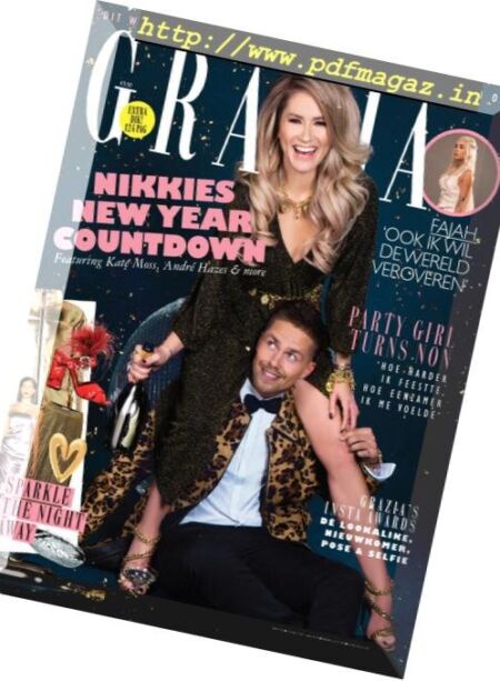Grazia Netherlands – 18 december 2018 Cover