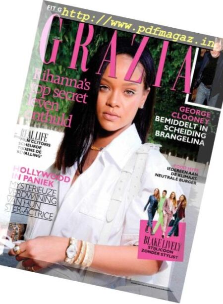 Grazia Netherlands – 26 september 2018 Cover