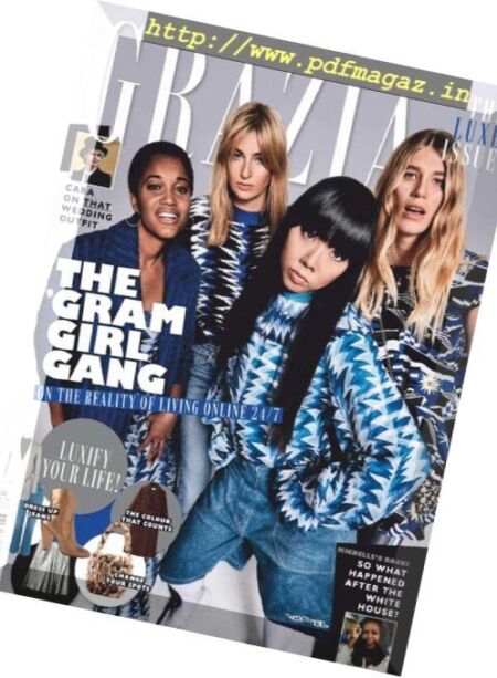 Grazia UK – 25 November 2018 Cover