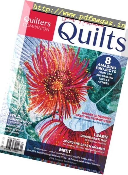 Great Australian Quilts – October 2018 Cover