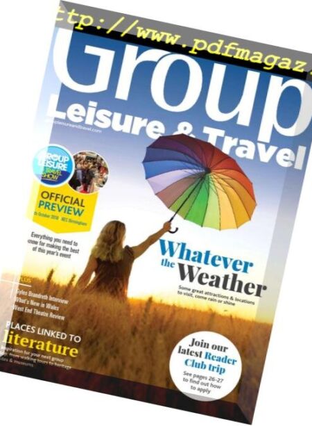 Group Leisure & Travel – October 2018 Cover