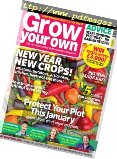 Grow Your Own – January 2019 Cover