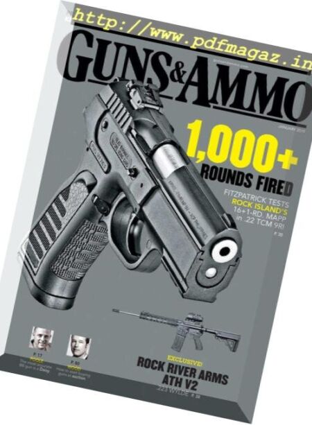 Guns & Ammo – January 2019 Cover