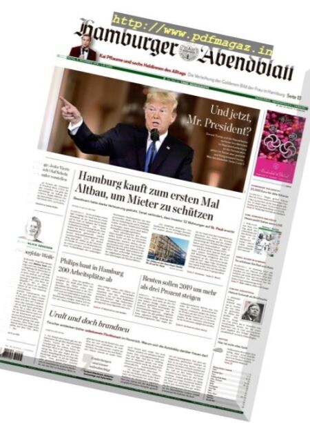 Hamburger Abendblatt – November 2018 Cover