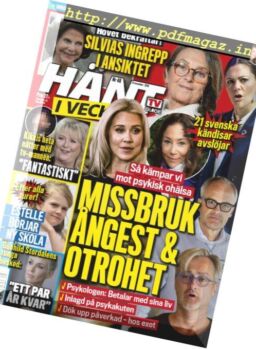 Hant i Veckan – 21 november 2018