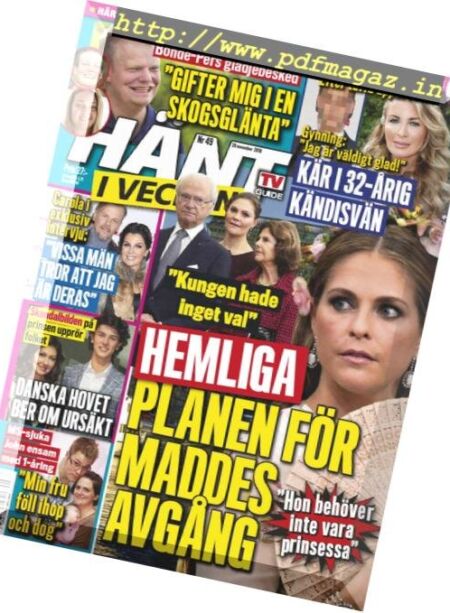 Hant i Veckan – 28 november 2018 Cover