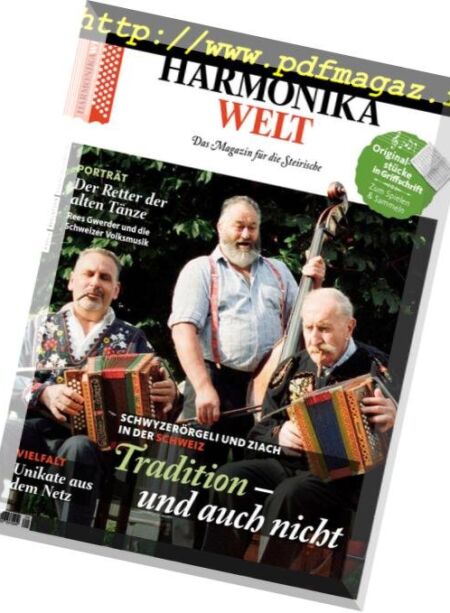 Harmonika Welt – August 2018 Cover