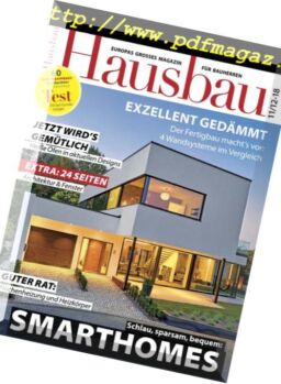 Hausbau – Oktober 2018