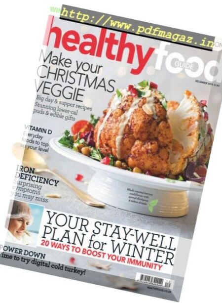 Healthy Food Guide UK – December 2018 Cover