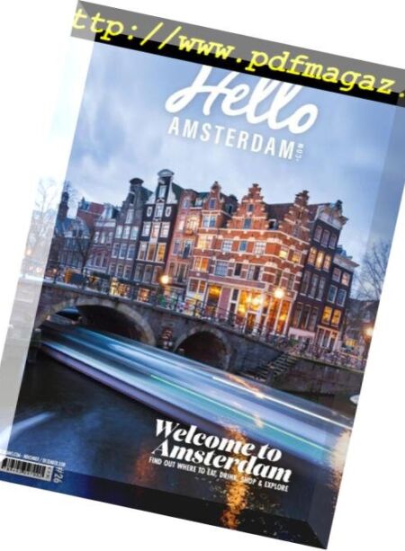 Hello Amsterdam – November December 2018 Cover