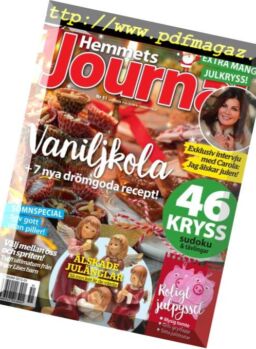 Hemmets Journal – 13 december 2018