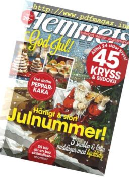 Hemmets Veckotidning – 04 december 2018