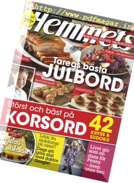 Hemmets Veckotidning – 11 december 2018 Cover