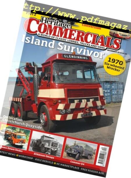 Heritage Commercials – December 2018 Cover