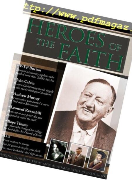 Heroes of the Faith – July 2014 Cover
