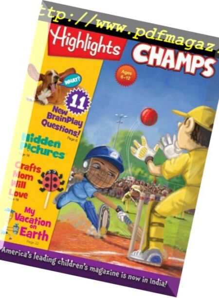 Highlights Champs – May 2016 Cover