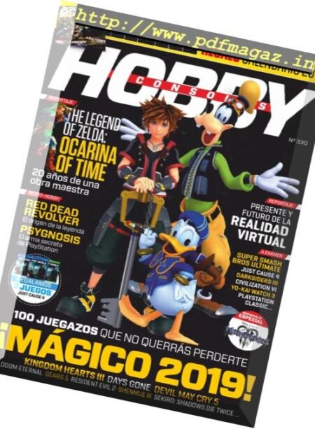 Hobby Consolas – enero 2019 Cover