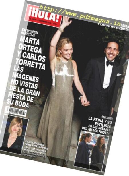 Hola! Espana – 05 diciembre 2018 Cover