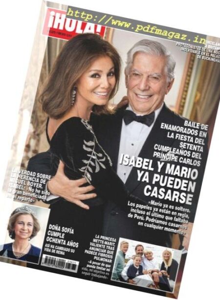 Hola! Espana – 07 noviembre 2018 Cover