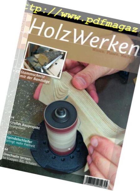 HolzWerken – November-Dezember 2018 Cover