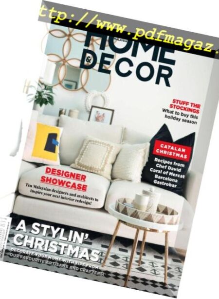 Home & Decor Malaysia – December 2018 Cover