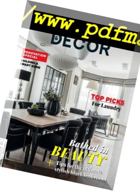 Home & Decor Malaysia – November 2018 Cover