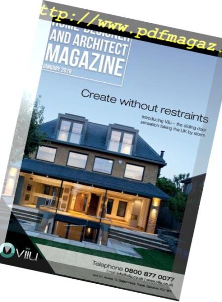 Home-Designer & Architect – January 2019 Cover