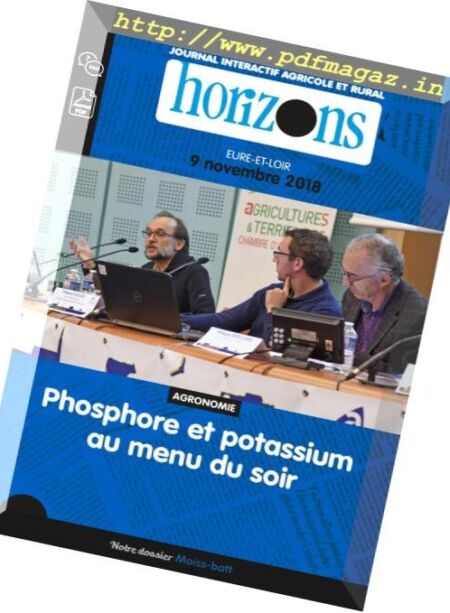 Horizons Centre Ile-de-France – 09 novembre 2018 Cover
