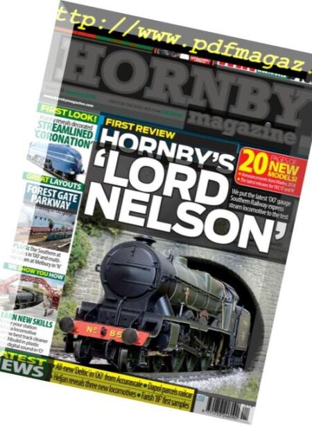Hornby Magazine – January 2019 Cover